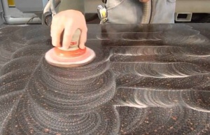 Шлифовка и полировка столешниц из искусственного камня